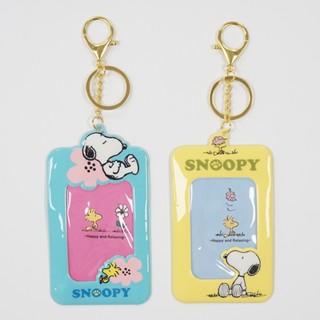 SNOOPY史努比 (小日子)鎖圈造型票卡夾 SADC180-1 票卡夾 保護套 證件套 0180【久大文具】0148