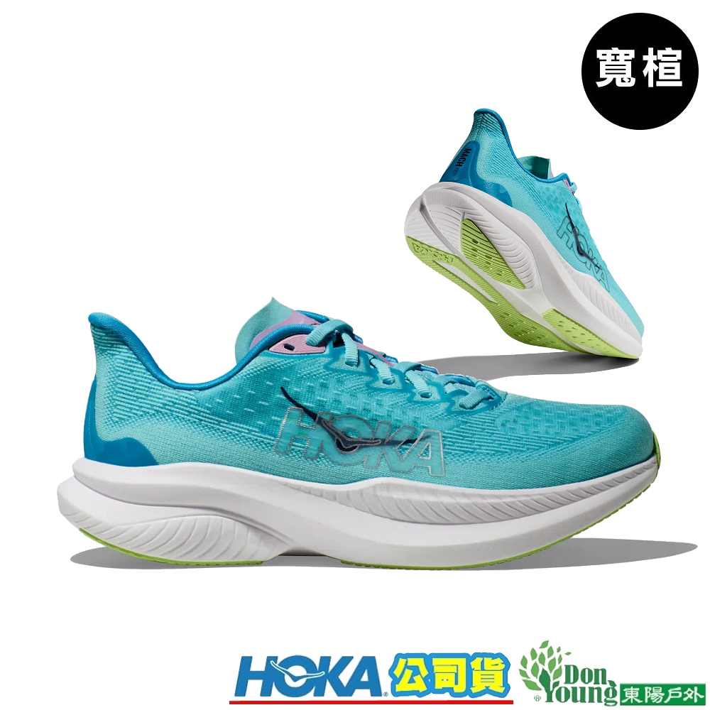 【HOKA】女 Mach 6 寬楦 超輕量路跑鞋 HO1147834CSSW