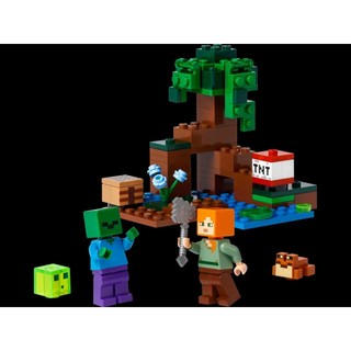 玩具研究中心 現貨 樂高 LEGO 積木 Minecraft The Swamp Adventure 21240