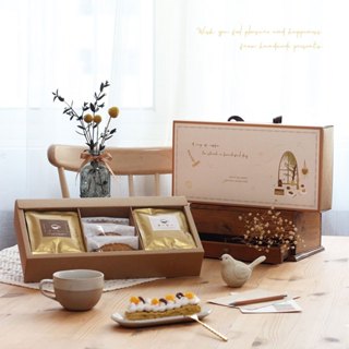 ☆╮Jessice 雜貨小鋪╭☆ 漫恬序曲手提抽屜盒(大) 咖啡包 禮盒 包裝 用品 手提禮盒 抽屜型 空盒 10入