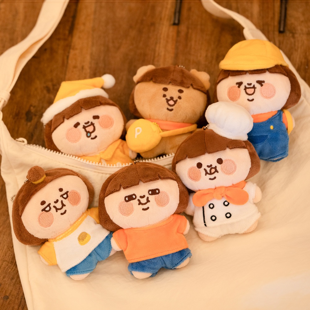 Plastic Thing食妹 毛絨公仔吊飾盲盒(單入隨機款)