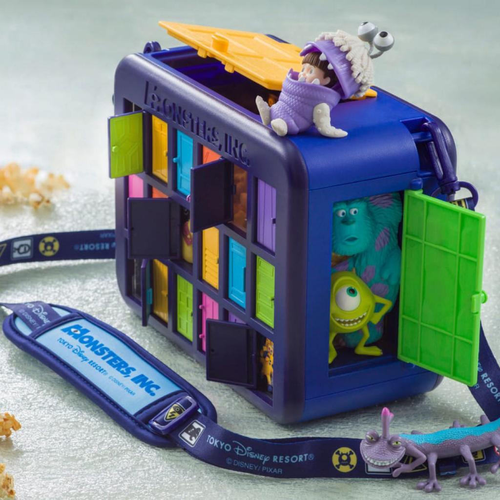 樂飛潮玩 liffe 現貨供應 迪士尼 怪獸電力公司 毛怪 阿布 藍道 大眼仔 爆米花桶 收納桶 代購 禮物 尖叫罐