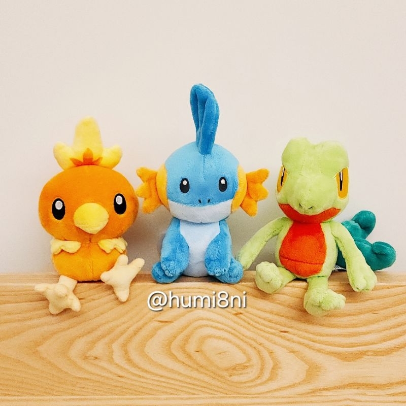 ➡️現貨⬅️ Pokémon fit 火稚雞 木守宮 水躍魚 御三家 日本寶可夢中心 寶可夢 寶石版