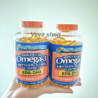 日本好市多限定 美國純阿拉斯加Omega 3野生鮭魚油🐟450粒