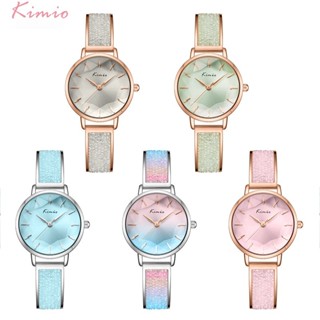 ❤臺灣現貨❤KIMIO 閃亮星空 金屬錶帶 手錶 ❤附收納袋 錶帶調整器❤6595