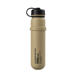 ELECOM NESTOUT戶外型行動電源(5000mAh)-沙黃 墊腳石購物網