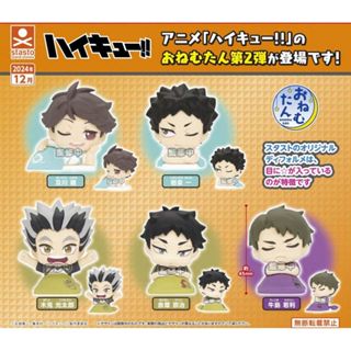 Standstones 排球少年 睡眠公仔P2 全5種 隨機5入販售 東海模型