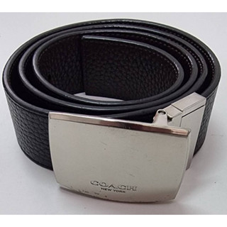 二手Coach Reversible Leather Belt男用真皮皮帶尺寸28