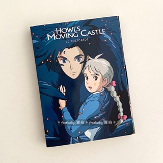 吉卜力 霍爾的移動城堡：經典動畫明信片 Howl’s Moving Castle 30張 明信片