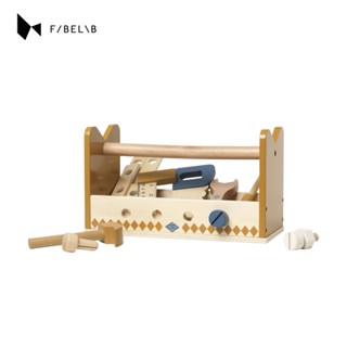 【福利品】丹麥Fabelab 工具箱玩具組 感統玩具 木頭玩具 扮家家酒