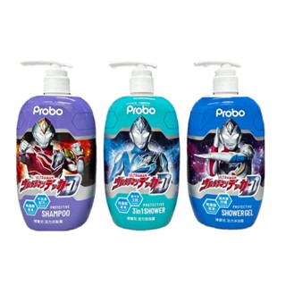 【博寶兒】沐髮泡泡露(POLI波力500ml) 波力 奧特曼 超人力霸王 安寶