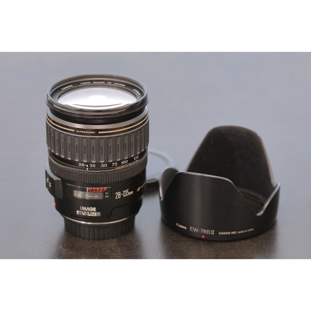 Canon EF 28-135mm f3.5-5.6 IS USM 全幅旅遊鏡 防手震 公能正常 品項良好