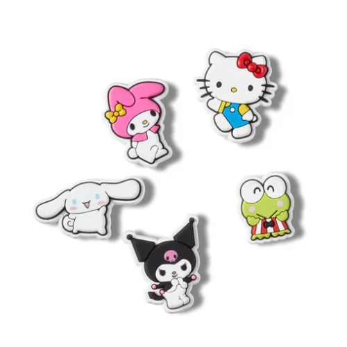 CROCS Hello Kitty 5pck 1 鞋扣 五入 (一組) 10013597 Sneakers542