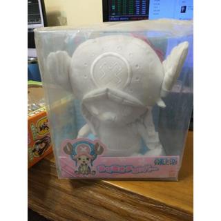 出清特價 300~絕版 日本帶回..海賊王 喬巴 新世界 絨毛娃娃 素體 素色 白色 高19公分