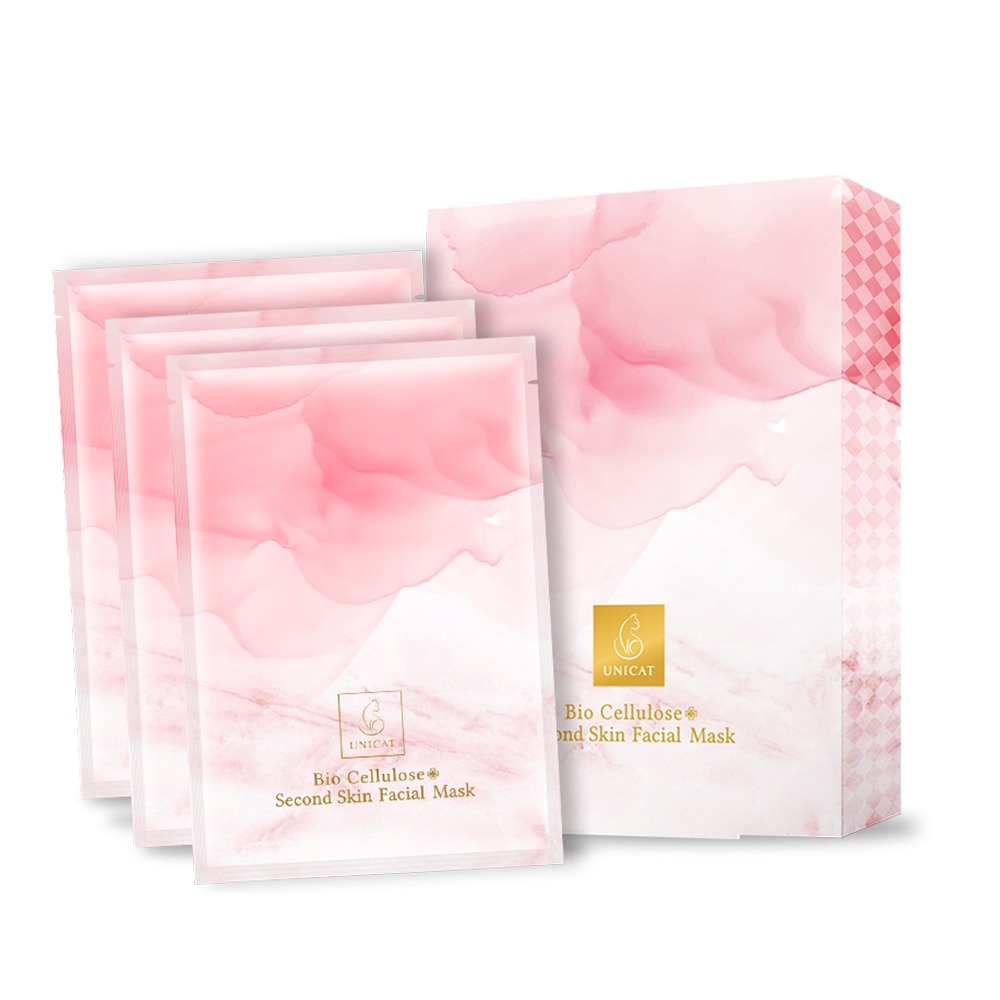 UNICAT 現貨 晶鑽女神礦物亮白清潔面膜30g （3入一盒）粉刺 粉刺面膜 清潔面膜 毛孔 保濕面膜 去黑頭 面膜