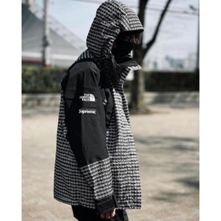 全新 supreme x the north face tnf 卯釘衝鋒外套
