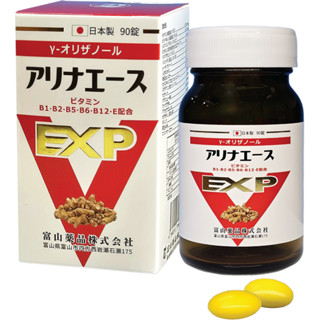 日本富山日和 安利命EX金強效錠 90錠 糖衣錠 維他命B群高劑量 穀維素 粉光參