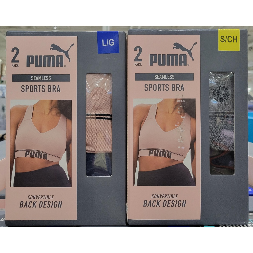 【小如的店】COSTCO好市多代購~PUMA 女運動內衣(每組2件)美國尺寸
