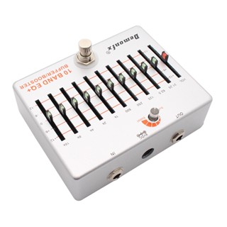 好禮二選一 Demonfx Audio 10 BAND EQ BUFFER Booster 電 吉他 效果器 mxr