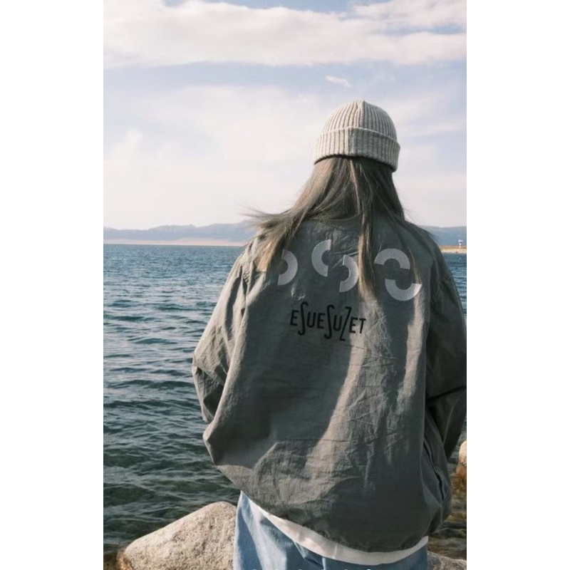 🇯🇵BEAMS SSZ 552 OVERDYE 23FW 日系水洗字母刺繡男女教練夾克外套 洗舊 兩色 正品代購