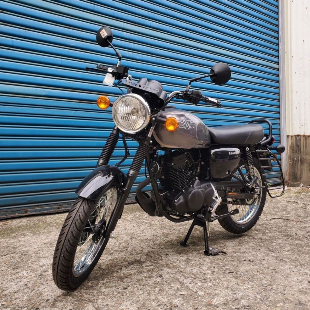 【阿財車庫】2023 KAWASAKI W175 川崎 白牌輕檔車 野狼傳奇 白牌復古車 可全額分期 可車換車