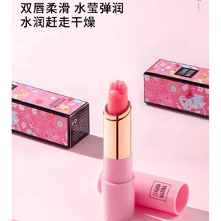 ｛現貨臺灣｝貓咪凡士林溫變潤唇膏補水保濕滋潤變色防乾潤唇膏。規格：3.2g*1支。