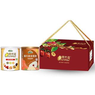 【統一生機】禮饌綜合堅果禮盒(果然優綜合堅果360g+棗片綜合堅果280g)中秋送禮 禮盒 超商限2盒