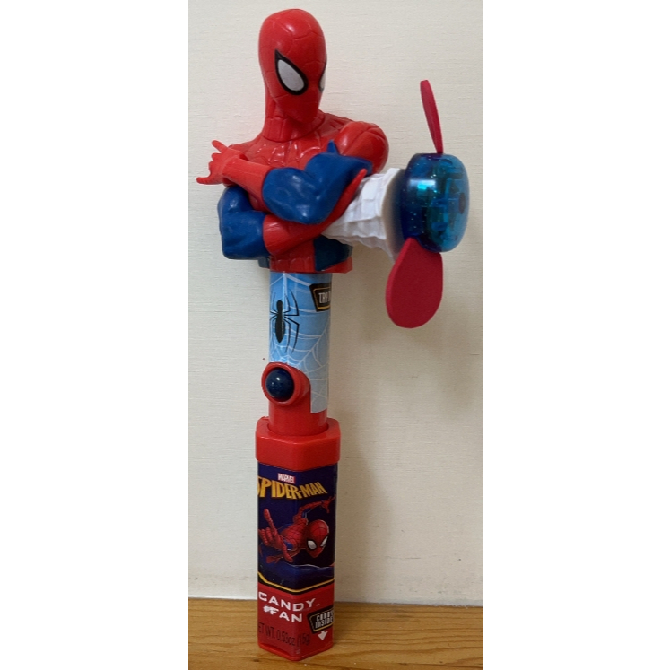 【盒蛋廠】/【清倉價】Candyrific蜘蛛人角色造型風扇 全一款 0609454659392【現貨造型安全風扇玩具】