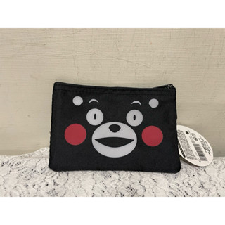 日本進口Kumamon 熊本熊正面尼龍背面網狀零錢包、萬用包