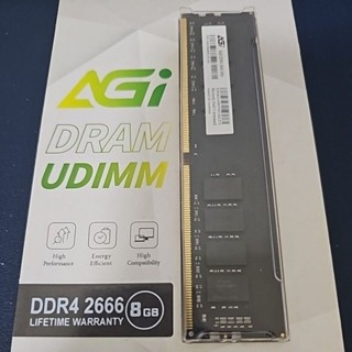AGI 記憶體UD138 DDR4 2666MHz 桌上型 8G