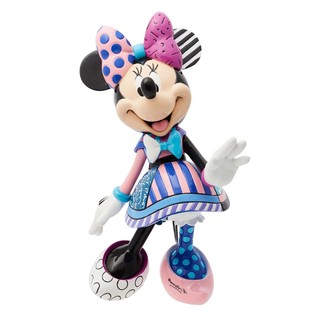 Enesco精品雕塑 Disney 迪士尼 Romero Britto系列 米妮盛裝打扮居家擺飾 EN40345