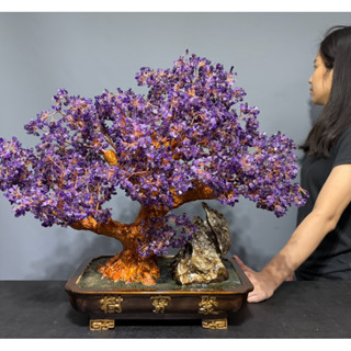 【66藝品】開運水晶樹【紫水晶發財樹】金錢樹 水晶樹 招財樹 搖錢樹 盆栽樹 和樂生財 財源廣進 金玉滿堂 五行風水