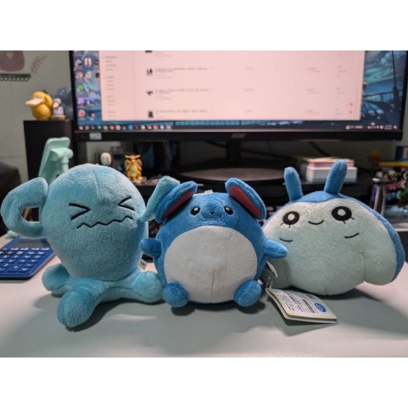 日本神奇寶貝中心 / Pokemon Center / 正版絨毛娃娃 /  小球飛魚 / 果然翁  / 全新