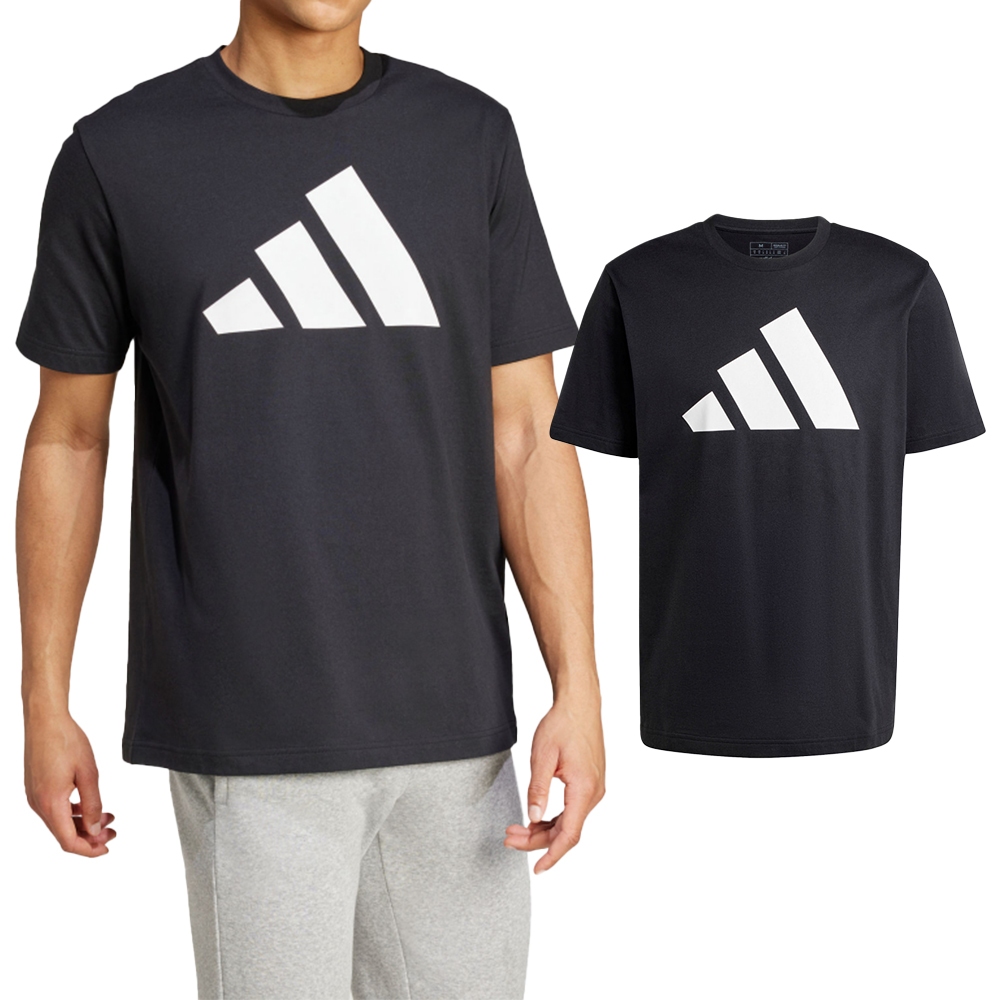 Adidas M PWR 3 T 男款 黑色 運動 休閒 圓領 棉質 健身 訓練 亞規 上衣 短袖 IY8583