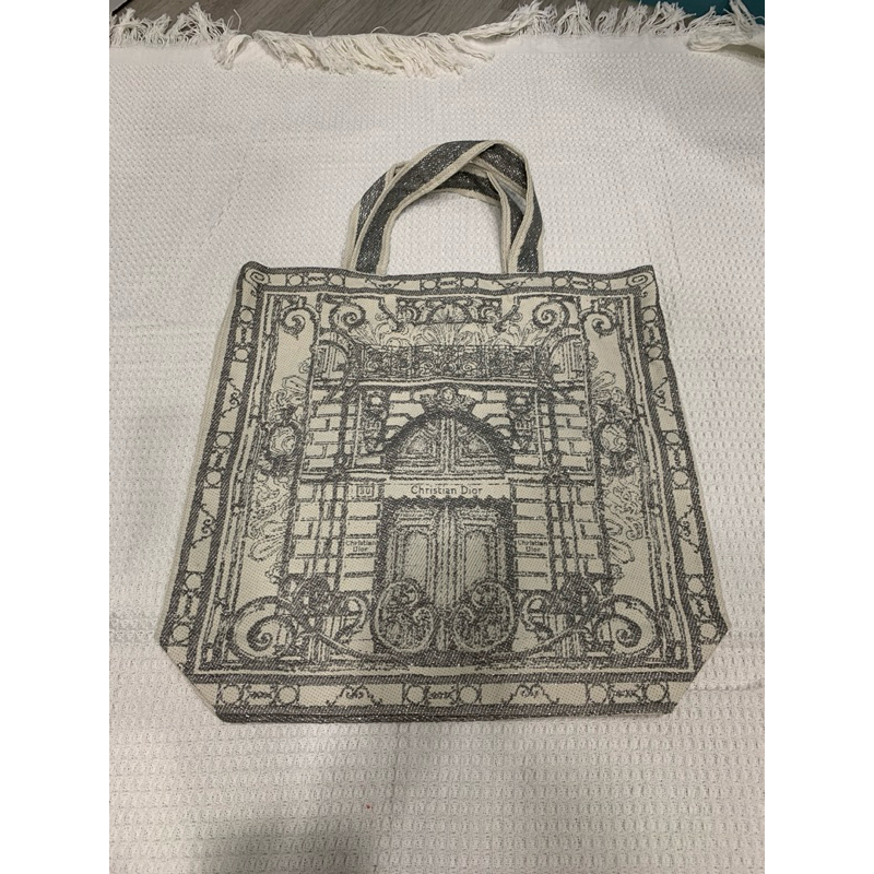 DIOR迪奧限量巴黎總vip贈品購物袋帆布包