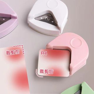 環美小卡圓倒角器R4塑封膜照片切圓角名片多功能裁角器切割器圓邊