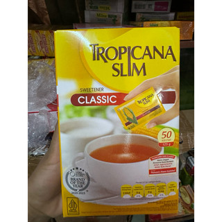 tropicana slim pengganti gula isi 50 saset / 100 sachet