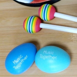 music together 蛋沙鈴 奧福樂器 幼兒樂器 寶寶樂器 兒童樂器 兒童節