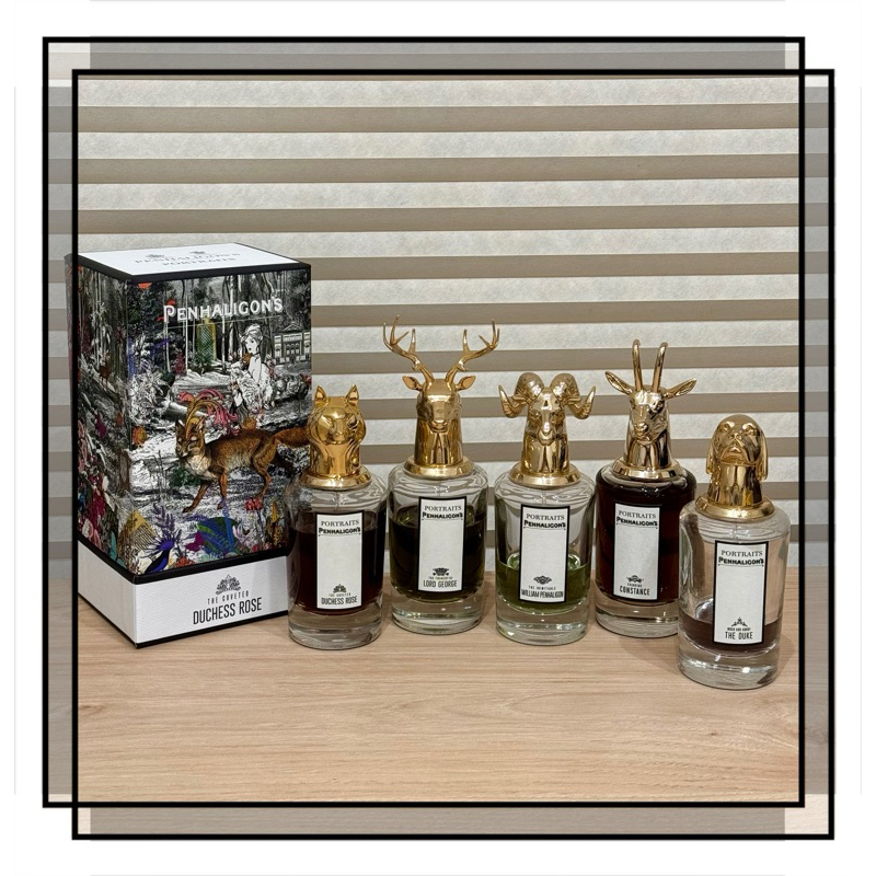 〖熊試香🐻保證正品·絕不酒精稀釋〗潘海利根 Penhaligon’s 獸首系列 狐狸 公鹿 盤羊 獵犬 孔雀 龍首 羚羊