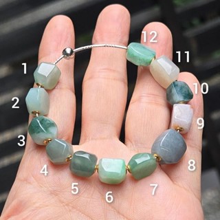 嗨，寶貝銀飾珠寶* 翡翠飾品☆18k 天然緬甸玉A貨 細緻 優雅 鎖骨鍊 冰糯種～冰種 隨形翡翠墜飾 吊墜 手鍊3