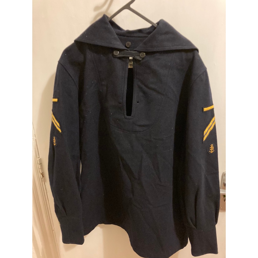 【真品】美軍海軍准下士海藍色水手服(冷戰/現代/常服/二戰/一戰/軍裝/美國/軍外套/秋季/冬季)