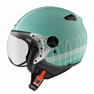 ∥益發安全帽_建國∥ASTONE KSS DD99 平淺綠 雙鏡 飛行帽鏡片 內襯全可拆 半罩式 安全帽