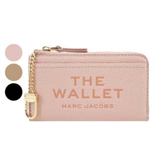 MARC JACOBS THE LEATHER荔枝紋拉鍊卡片/零錢包(多色)｜100%原廠真品｜JS Maxx官方旗艦館