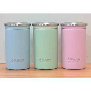 AWANA 伊斯特隨行杯350ml (附茶網)泡茶杯 膠囊咖啡杯 保溫保冰 316不鏽鋼杯 水杯 密封杯 保溫杯