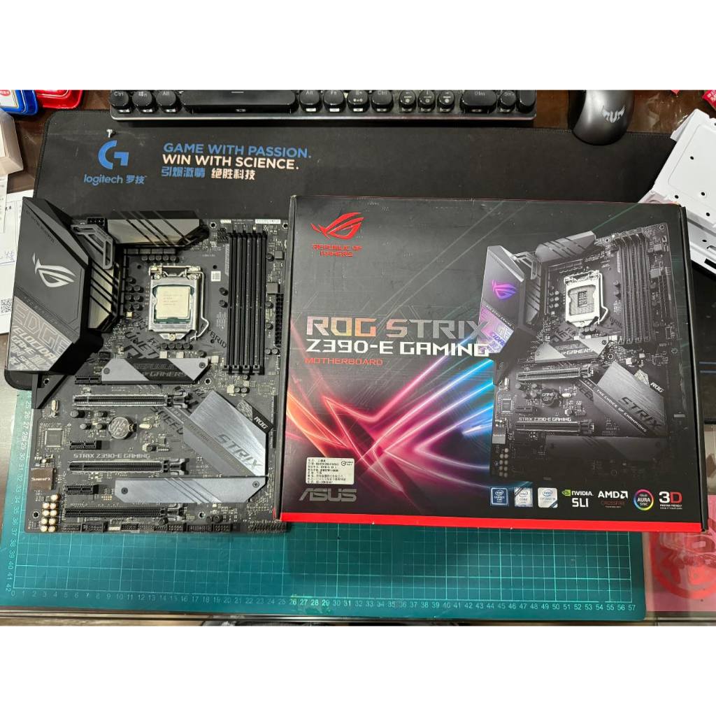 頂級超新 華碩 ASUS ROG Z390-E Gameing WI-FI 主機板盒裝 h370 Z370 B360可