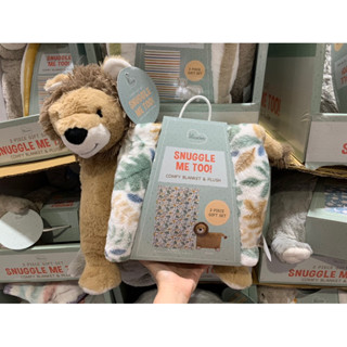 Little Miracles動物造型枕+蓋毯2入組 好市多代購
