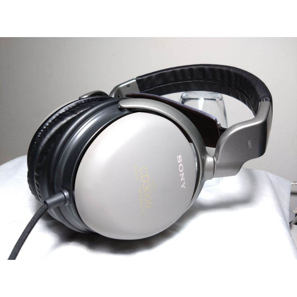 【夢幻逸品】SONY MDR-CD3000 1991年 純生物振膜 封閉式耳機  日本製造 早期黑插 *首版 極美品