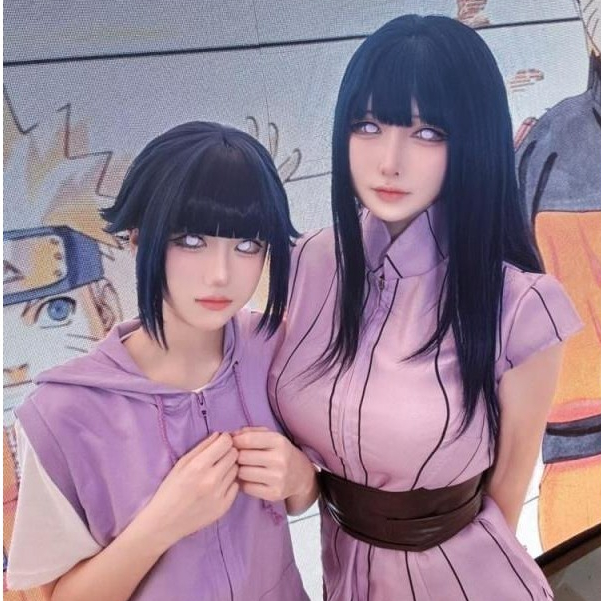 台灣免運🎀 火影忍者cos 日向雛田cos服博人傳漩渦雛田大小姐cosplay動漫服裝 火影忍者cos 日向雛田