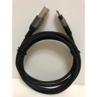 ADAM 亞果元素iPhone編織充電傳輸線/USB-A to Lightning(120cm)
