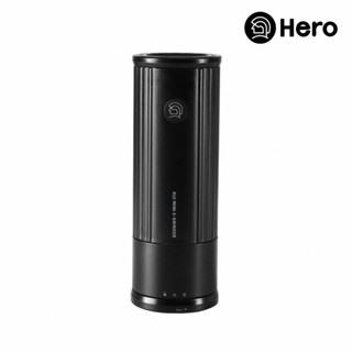 【zeroHero】小銳mini電動磨豆機-黑色 /攜帶式/伸縮粉倉/精密調節刻度/雙軸承設計/六星不鏽鋼磨芯/低細粉率